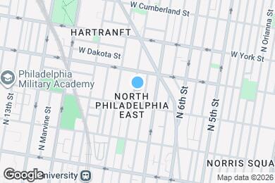 Map image of the property - 2225 N 8th St
