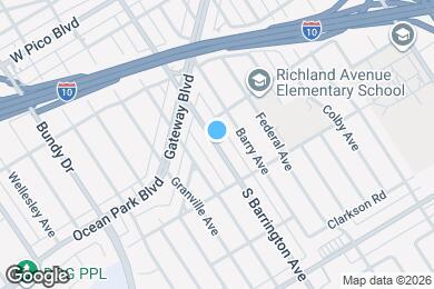 Map image of the property - 2610 S Barrington Ave