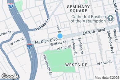 Map image of the property - 1207 Lee St