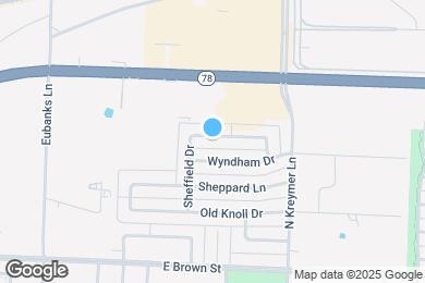 Map image of the property - 1206 Devonshire Ln