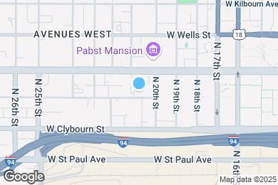 Map image of the property - 2028 W Michigan St