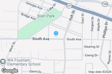 Map image of the property - 774 South Ave