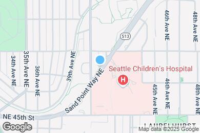 Map image of the property - 4727 Sand Point Way NE