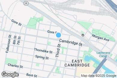 Map image of the property - 245 Cambridge St