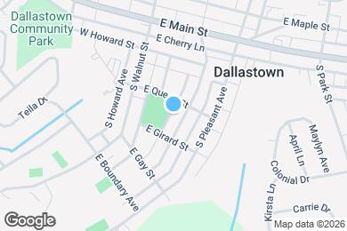 Map image of the property - 219 S Franklin Ave