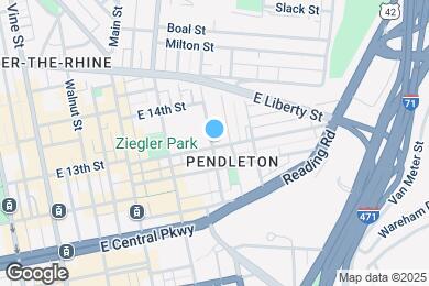 Map image of the property - 400 E 13th St