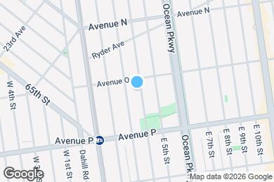 Map image of the property - 1614 E 4th St