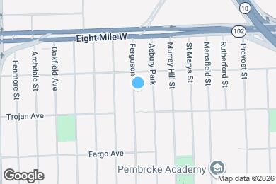 Map image of the property - 20258 Ferguson St