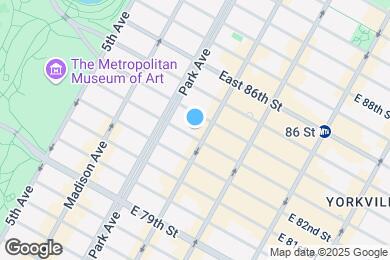 Map image of the property - 125 E 83rd St