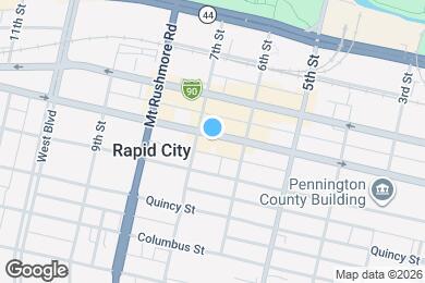 Map image of the property - 623 Saint Joseph St