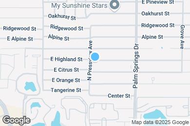 Map image of the property - 404 E Highland St