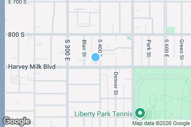 Map image of the property - 880 S 400 E