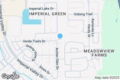 Map image of the property - 1245 Verde Trails Dr