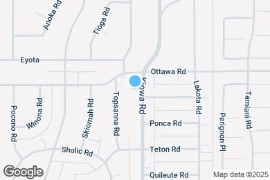 Map image of the property - 13260 Kiowa Rd