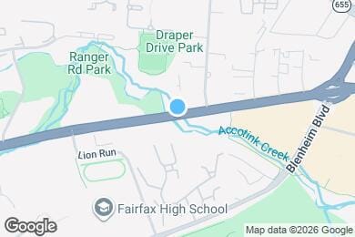 Map image of the property - 9485 Fairfax Blvd