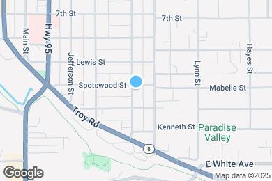 Map image of the property - 1008 S Harrison St