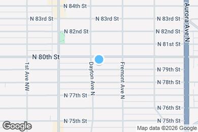 Map image of the property - 512 N 79th St