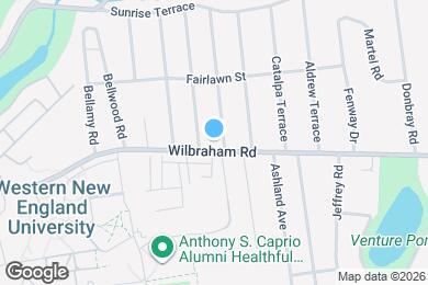 Map image of the property - 1412 Wilbraham Rd