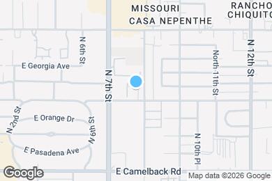 Map image of the property - 810 E Colter St