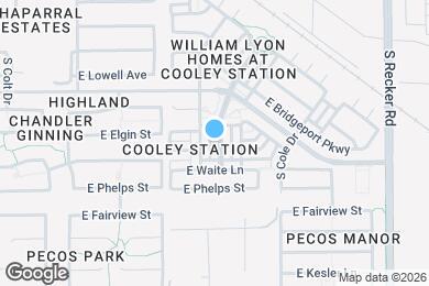 Map image of the property - 2898 S Arroyo Ln