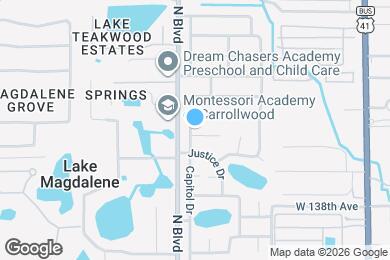 Map image of the property - 813 Senate Ct