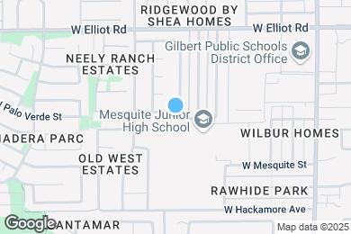 Map image of the property - 309 W Palo Verde St
