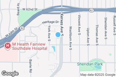 Map image of the property - 6332 Xerxes Ave S