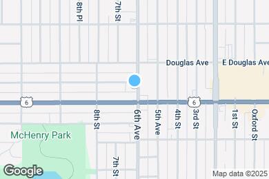 Map image of the property - 3612 6th Ave