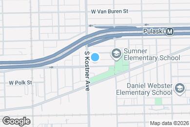 Map image of the property - 4344 W Lexington St