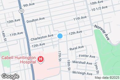 Map image of the property - 1206 17th St