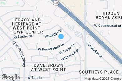 Map image of the property - 13261 W Paradise Ln