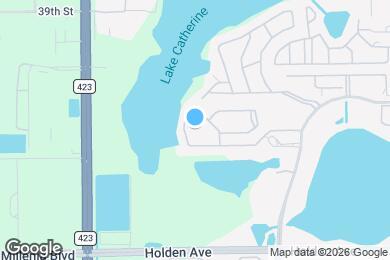 Map image of the property - 4357 Aqua Vista Dr