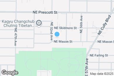 Map image of the property - 5239 NE Mason St