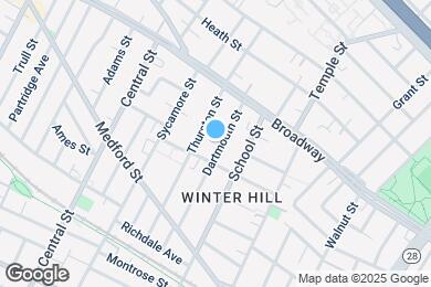Map image of the property - 42 Dartmouth St