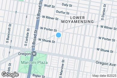 Map image of the property - 2529 S Camac St