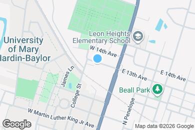 Map image of the property - 113 W 13th Ave
