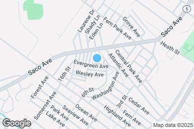 Map image of the property - 42 Evergreen Ave