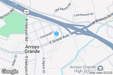 Map image of the property - 422 E Grand Ave