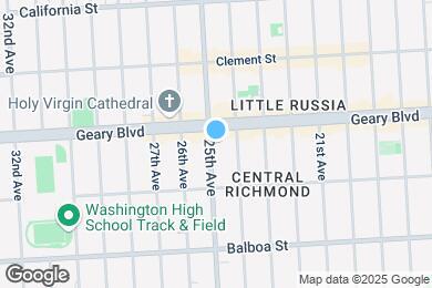 Map image of the property - 522 25th Ave