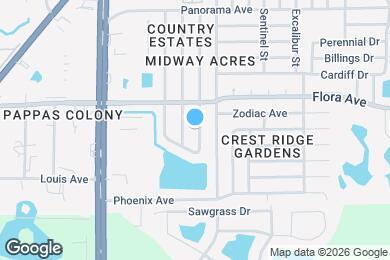 Map image of the property - 1147 Jennings Dr
