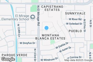 Map image of the property - 12193 W Soledad St