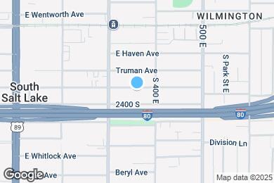 Map image of the property - 362 E Burton Ave