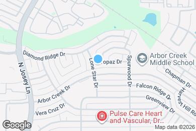 Map image of the property - 2002 Topaz Dr