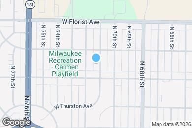 Map image of the property - 5837 N 71st St