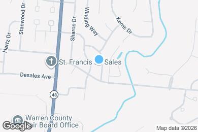 Map image of the property - 907 Birchwood Dr