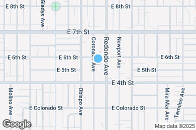 Map image of the property - 514 Coronado Ave