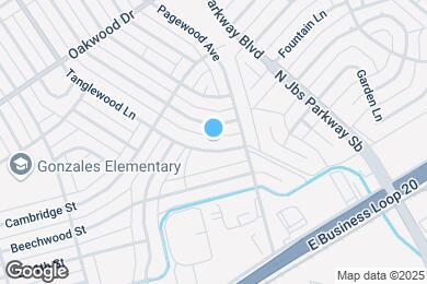 Map image of the property - 1316 Tanglewood Ln