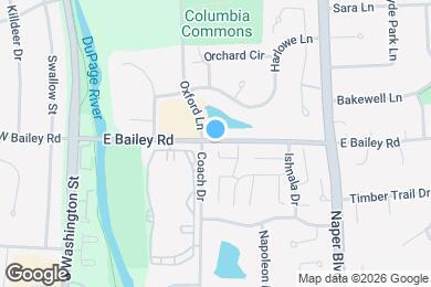 Map image of the property - 416 E Bailey Rd