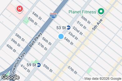 Map image of the property - 5417 4th Ave