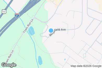 Map image of the property - 424 Ridgefield Ave